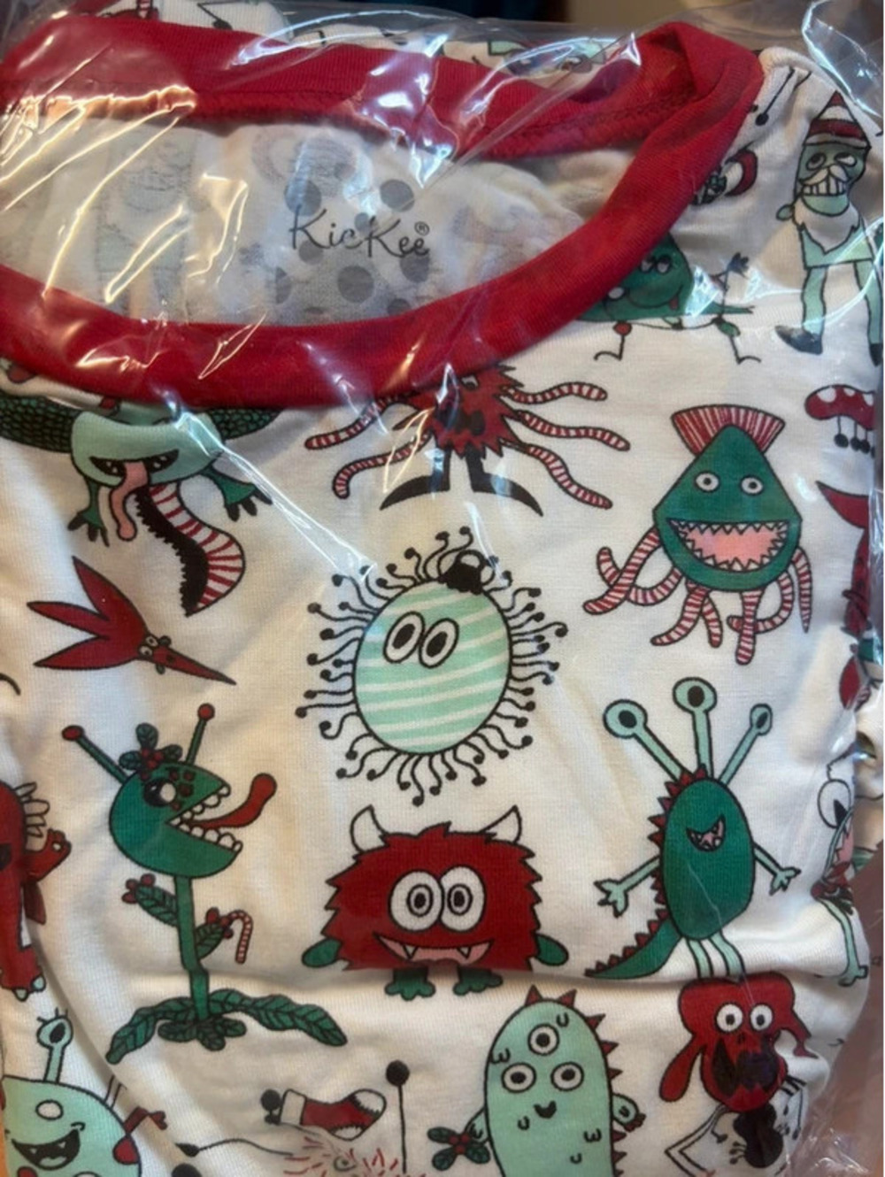 Kickee Pants Ling Sleeve and Pants Christmas pjs